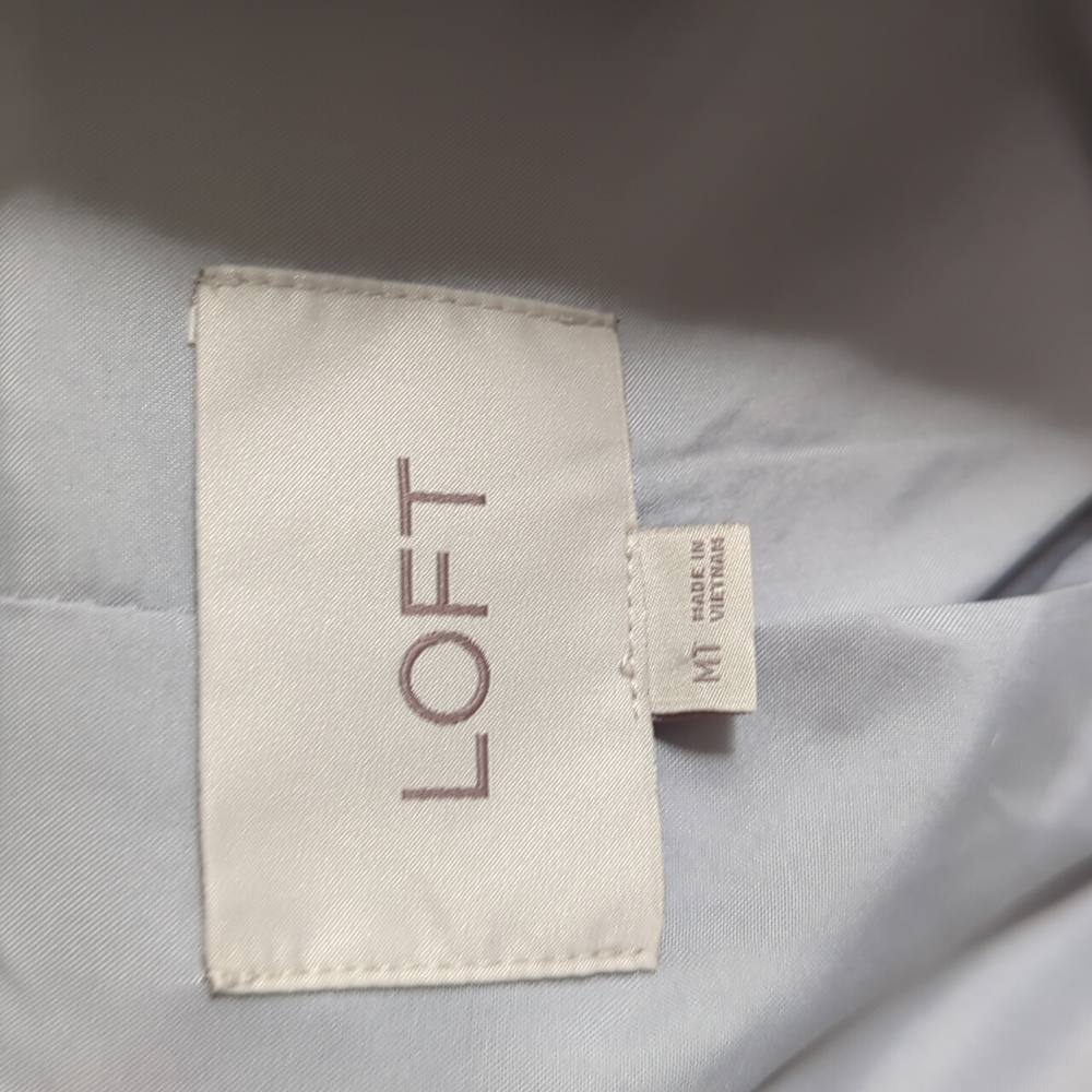 Loft knee length wool coat